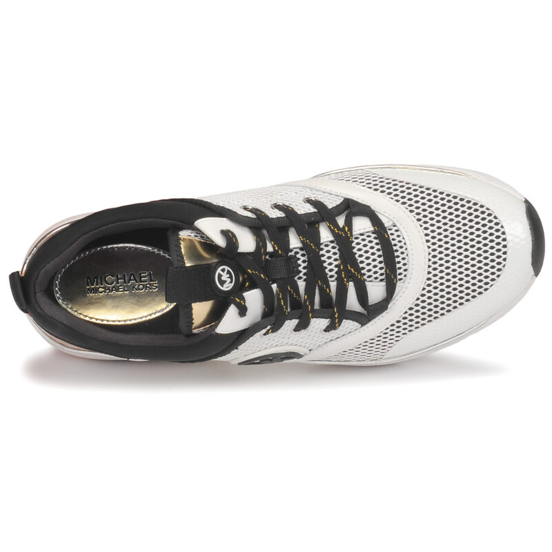 MICHAEL Michael Kors CHARLIE TRAINER White Low Top Sneakers Women - 6