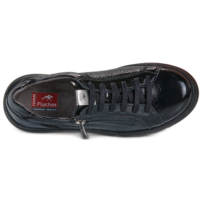 Fluchos  POMPAS  Nero -  Sneakers basse Donna - 6
