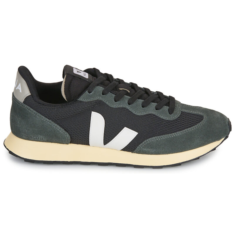 Veja RIO BRANCO II Schwarz Niedrige Sneaker Damen - 2