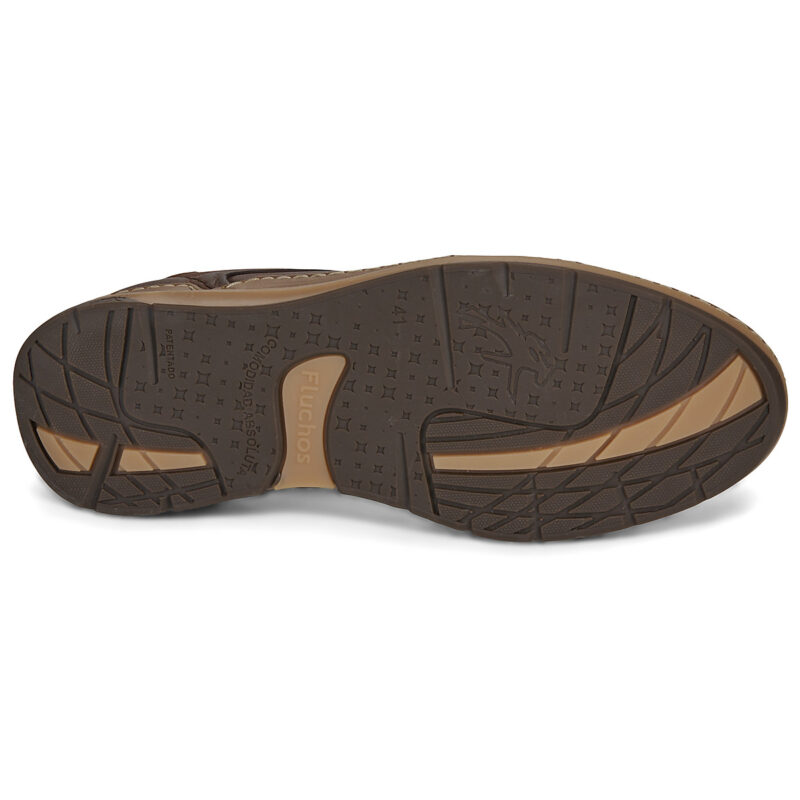 Fluchos JEFF Brown - Herren-Sneaker - Gr&ouml;&szlig;e 7