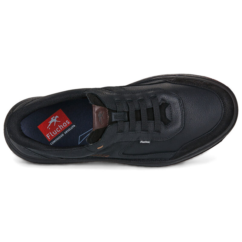 Fluchos ROCKY Schwarz - Herren-Sneaker - Gr&ouml;&szlig;e 6