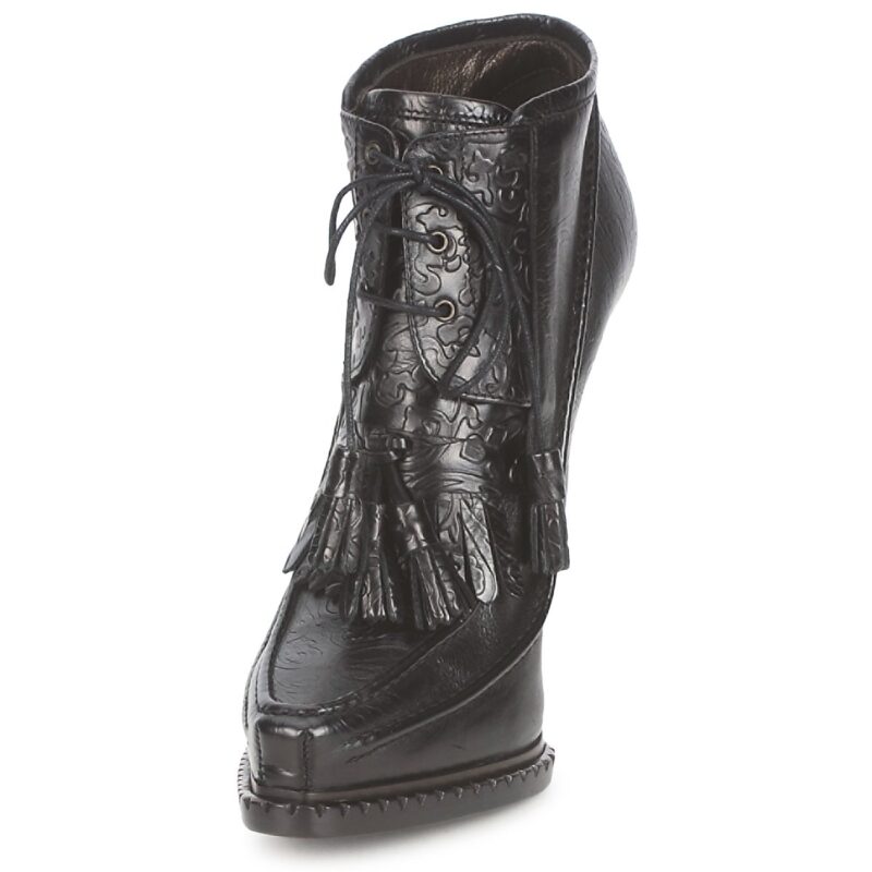 Roberto Cavalli QDS640-PZ030 Nero Stivaletti Donna - 3