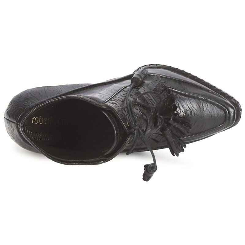 Roberto Cavalli QDS640-PZ030 Nero Stivaletti Donna - 6