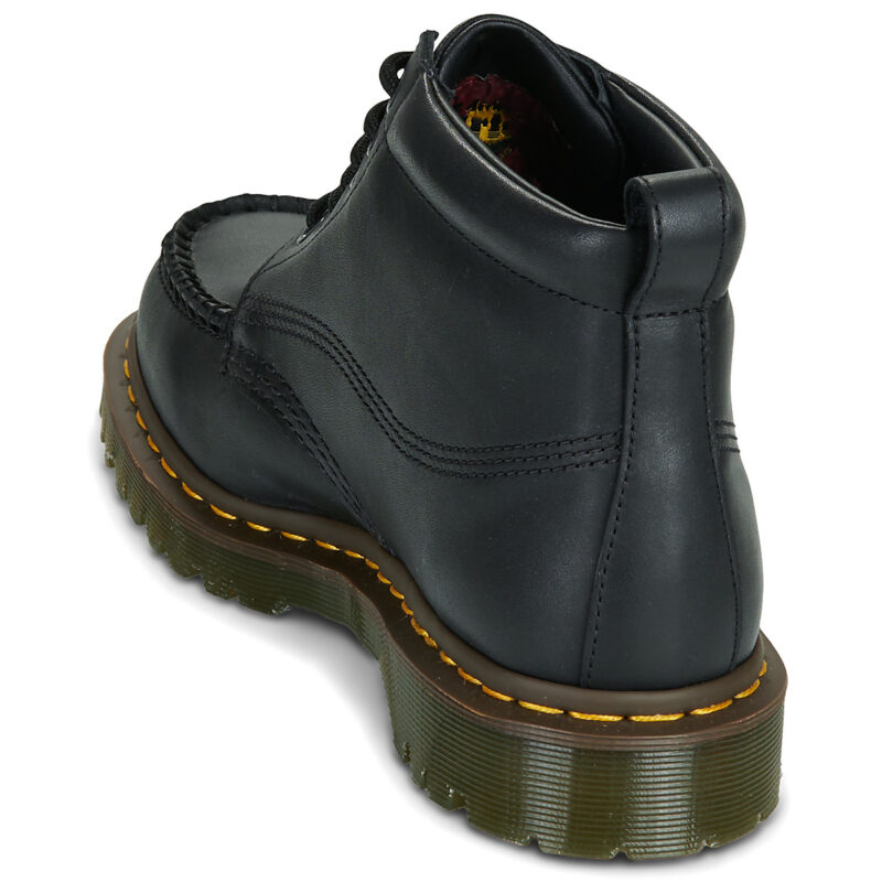 Dr. Martens LOWELL CHUKKA BLACK CRAZY HORSE Nero - Stivaletti Uomo - 5