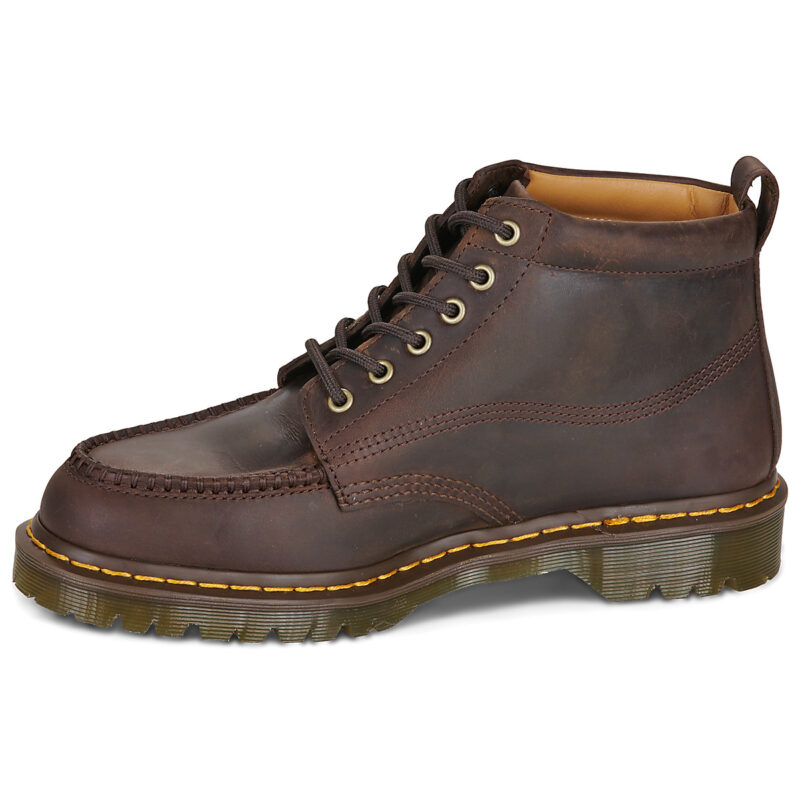 Dr. Martens LOWELL CHUKKA DARK BROWN CRAZY HORSE Marrone - Stivaletti Uomo - 4