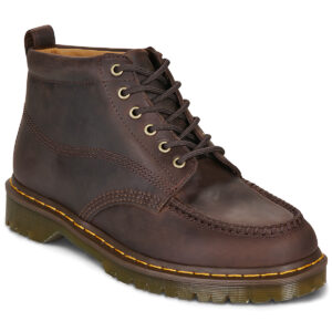 Stivaletti uomo Dr. Martens  LOWELL CHUKKA DARK BROWN CRAZY HORSE  Marrone Dr. Martens 190665827620