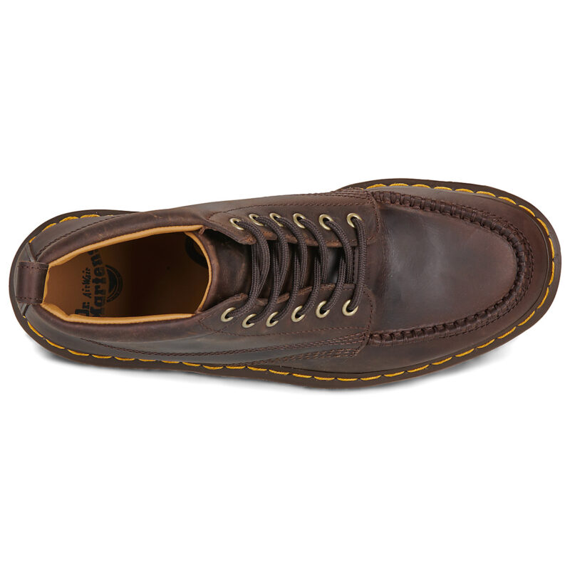 Dr. Martens LOWELL CHUKKA DARK BROWN CRAZY HORSE Marrone - Stivaletti Uomo - 6