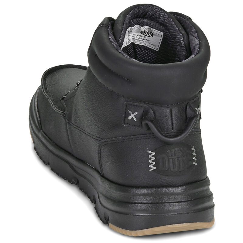 HEYDUDE  Bradley II Classic  Nero -  Stivaletti Uomo - 5