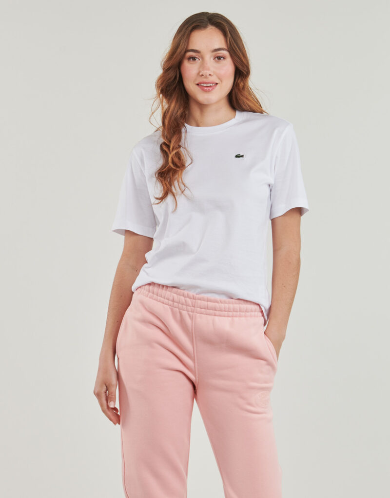 T-shirt Lacoste TF7215 Bianco T-shirt maniche corte Donna - 2