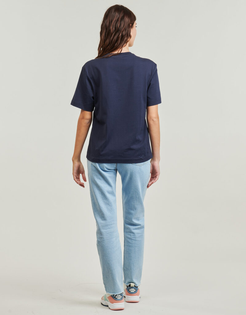 T-shirt Lacoste TF7215 Marine T-shirt maniche corte Donna - 4