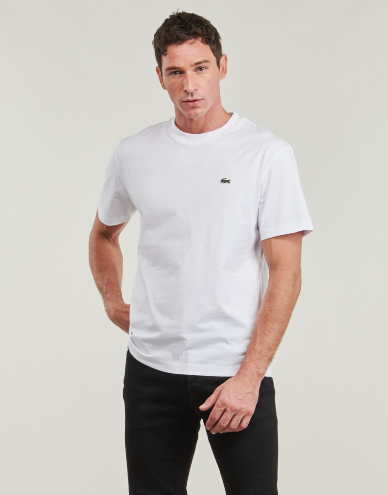 Camisetas Lacoste TH7318 Camiseta blanca de manga corta para hombre - 2