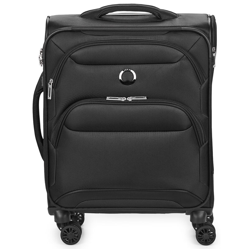 DELSEY PARIS SKY MAX 2.0 4DR CABINE 55CM SLIM Nero Valigia morbida Uomo - 1