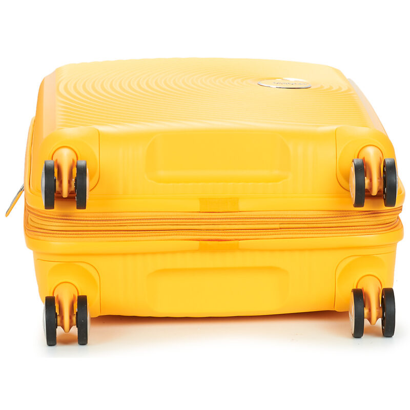 American Tourister SOUNDBOX SPINNER 55/20 TSA EXP Giallo Valigia rigida Uomo - 4