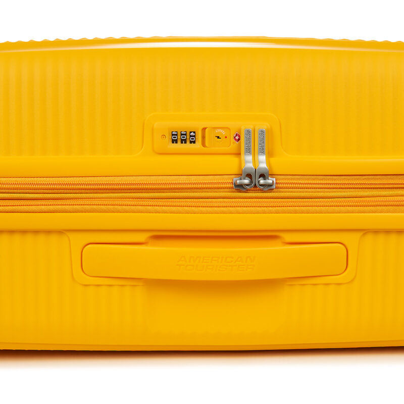 American Tourister SOUNDBOX SPINNER 67/24 TSA EXP Giallo Valigia rigida Uomo - 4