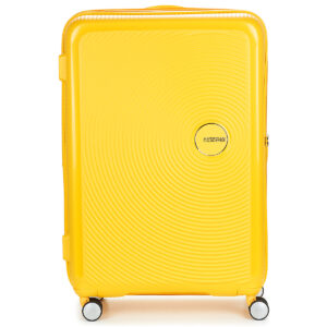 Valigia rigida uomo American Tourister  SOUNDBOX SPINNER 77/28 TSA EXP  Giallo American Tourister 5414847854194