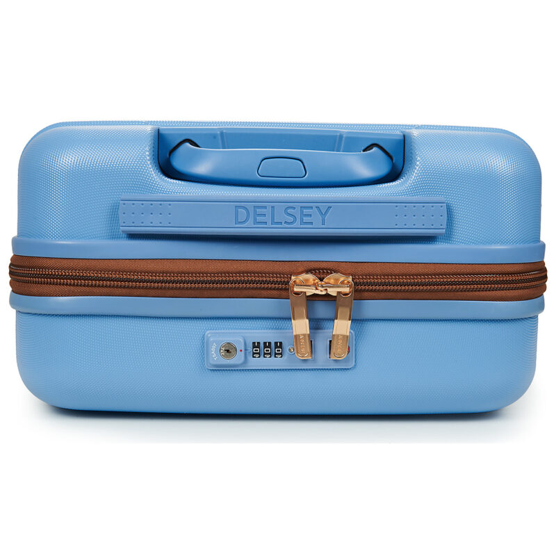 DELSEY PARIS FREESTYLE 4DR CABINE 55CM SLIM Blu Valigia rigida Uomo - 4
