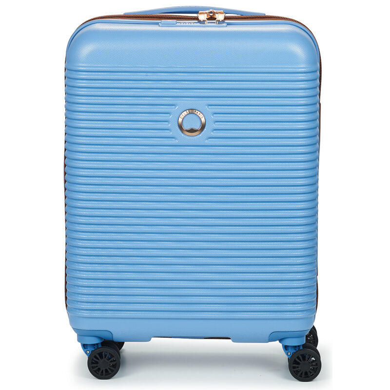 DELSEY PARIS FREESTYLE 4DR CABINE 55CM SLIM Blu Valigia rigida Uomo - 1