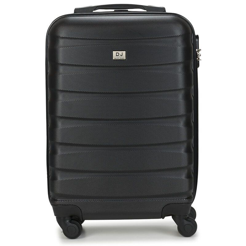David Jones CHAUVETTINI 34L CABIN Schwarzer Hartschalenkoffer Herren - 1
