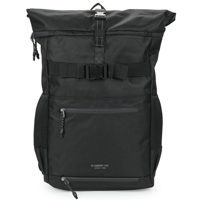 Uomo Element GROUND SKATE ROLL TOP Nero Zaino Uomo - 1