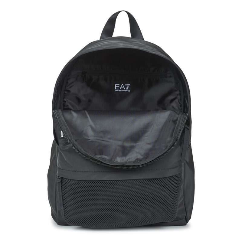 Uomo Emporio Armani EA7 TRAIN GRAPHIC SERIES BACKPACK Nero Zaino Uomo - 4