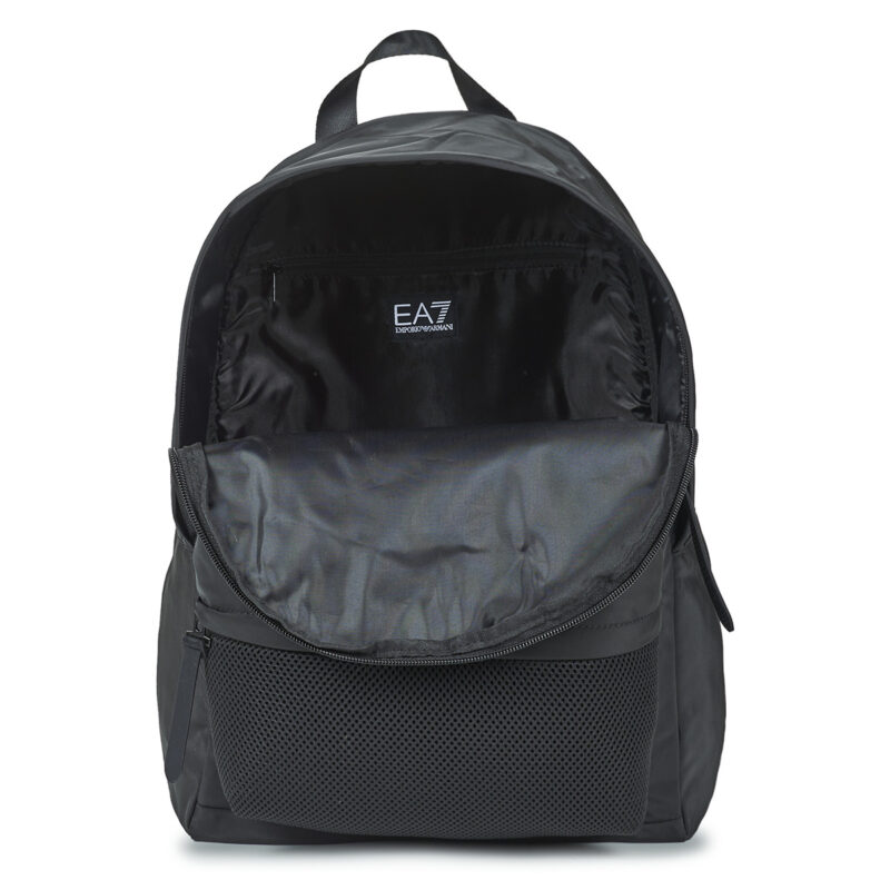 Uomo Emporio Armani EA7 TRAIN GRAPHIC SERIES BACKPACK Nero Zaino Uomo - 4