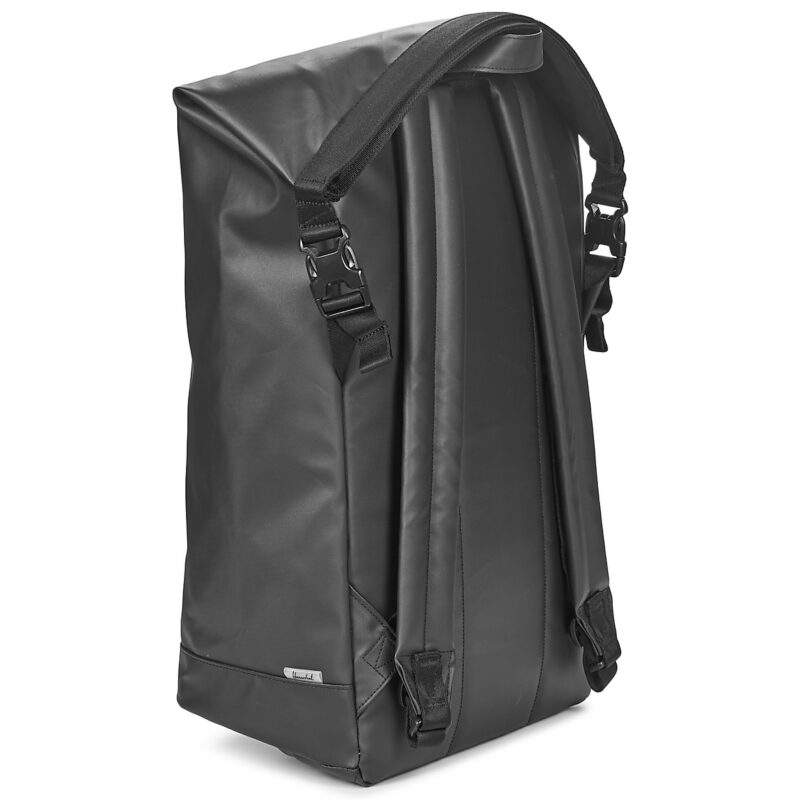 Uomo Herschel ROLL TOP BACKPACK Nero Zaino Uomo - 3