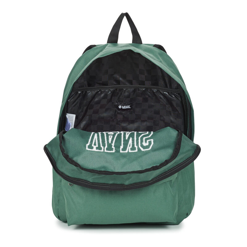 Uomo Vans OLD SKOOL BACKPACK Verde Zaino Uomo - 5