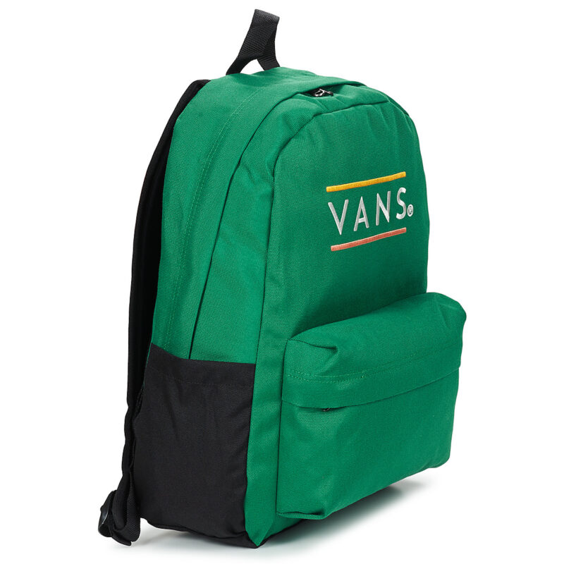 Uomo Vans OLD SKOOL BACKPACK Verde Zaino Uomo - 2