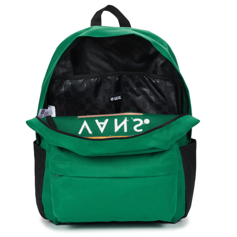 Uomo Vans OLD SKOOL BACKPACK Verde Zaino Uomo - 5