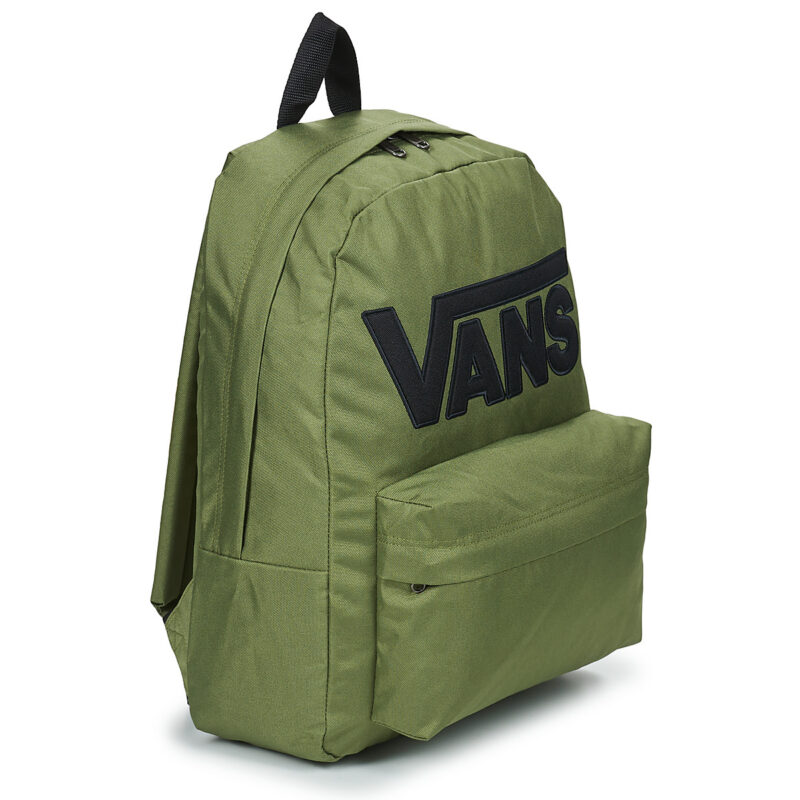 Uomo Vans Old Skool Drop V Backpack Verde Zaino Uomo - 2