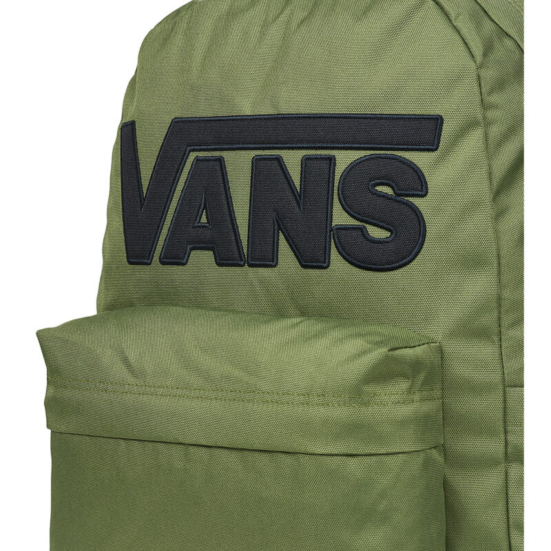 Uomo Vans Old Skool Drop V Backpack Verde Zaino Uomo - 4