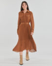 Abito Betty London MADULIE Marrone Abiti Lunghi Donna - 2