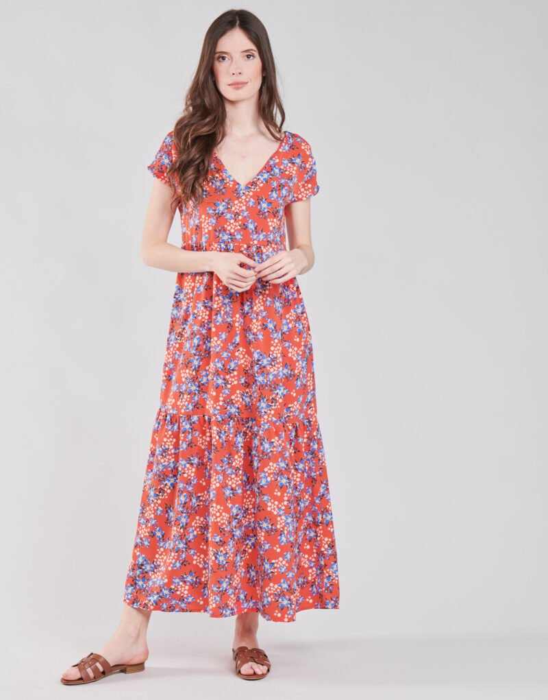 Abito Betty London ODE Rosso Abiti Lunghi Donna - 2
