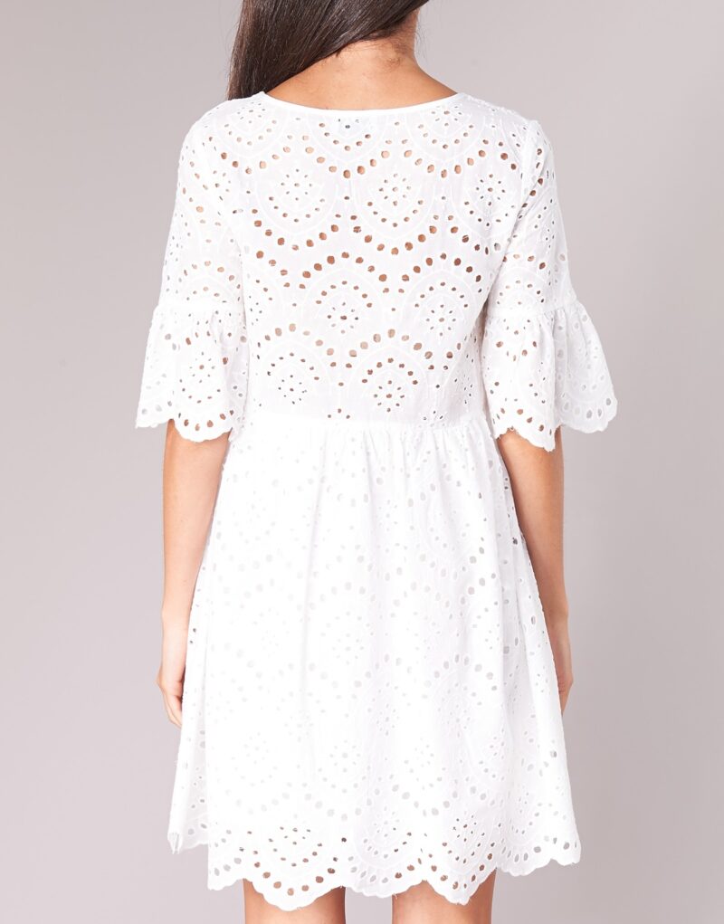 Abito corto Betty London INNATU Bianco Abiti corti Donna - 5