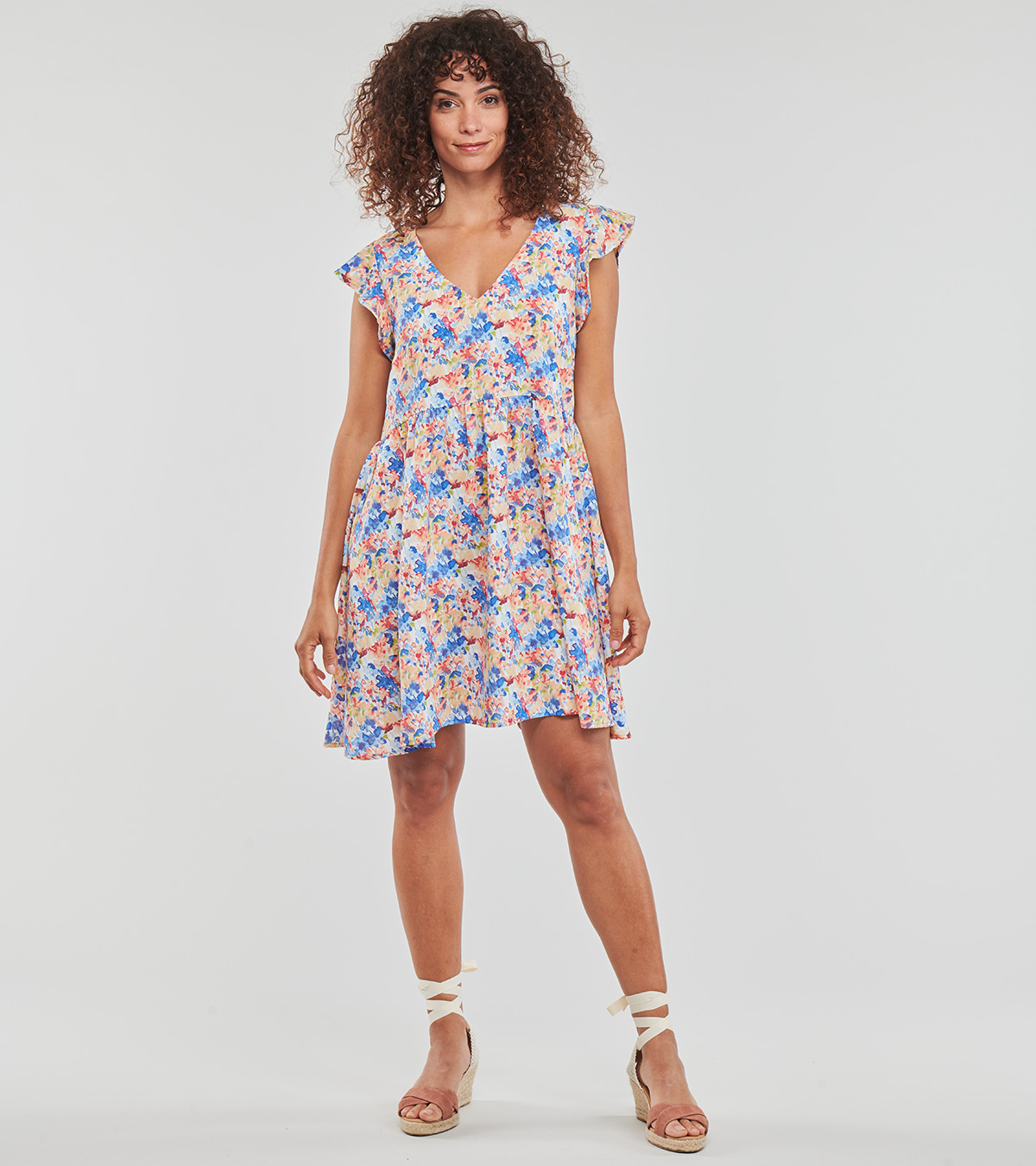 Abito corto Betty London JOANA Multicolore Abiti corti Donna - immagine 2