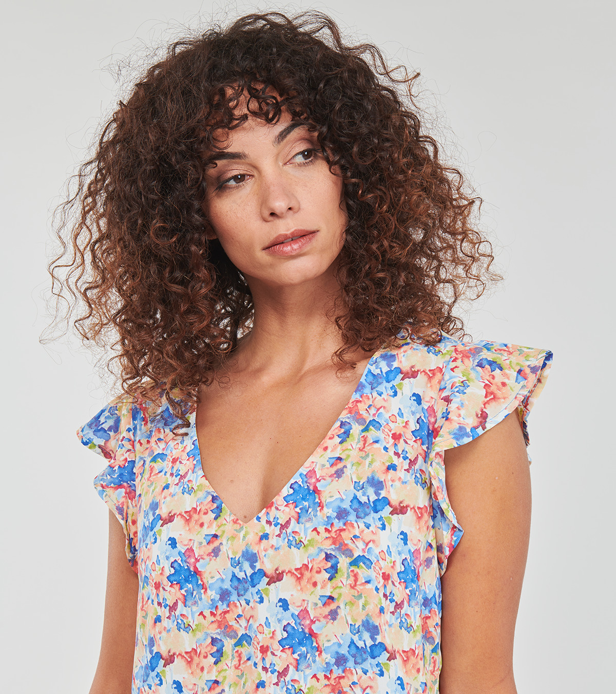 Abito corto Betty London JOANA Multicolore Abiti corti Donna - immagine 5