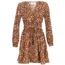 Abito corto Betty London LISONS Marrone Abiti corti Donna - 1