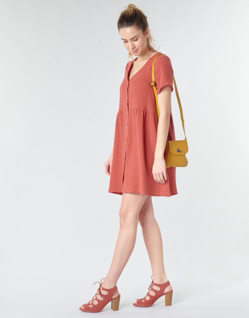 Abito corto Betty London MARDI Marrone Abiti corti Donna - 3
