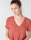 Abito corto Betty London MARDI Marrone Abiti corti Donna - 5