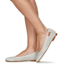 Betty London ODARAH Bianco Ballerine Donna - 8