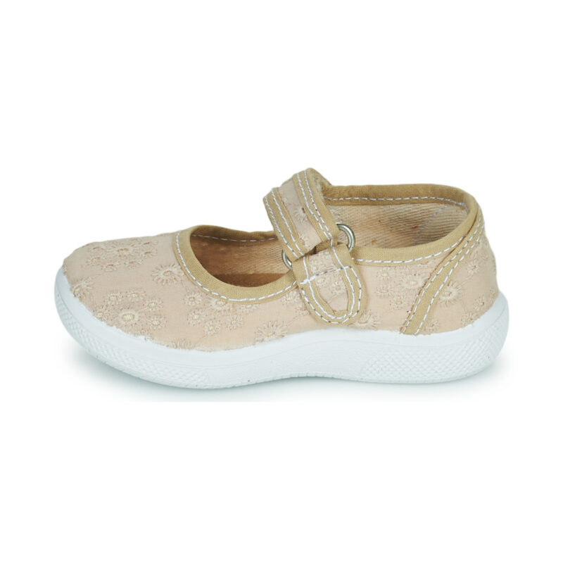 bambina ragazza Citrouille et Compagnie OSAPA Beige Ballerine Bambina - 4