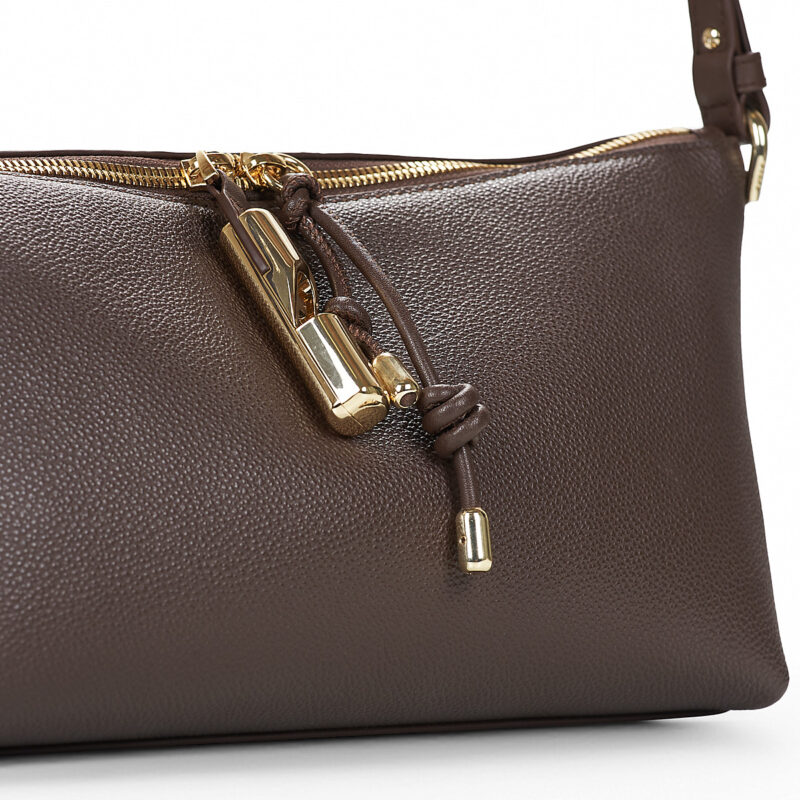 Furla FURLA DEBBY MINI SHOULDER BAG SOFT Marr&oacute;n Bolsos Mujer - 4