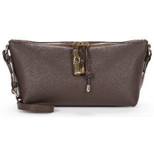 Borsa a spalla donna Furla  FURLA DEBBY MINI SHOULDER BAG SOFT  Marrone Furla 8050597823249