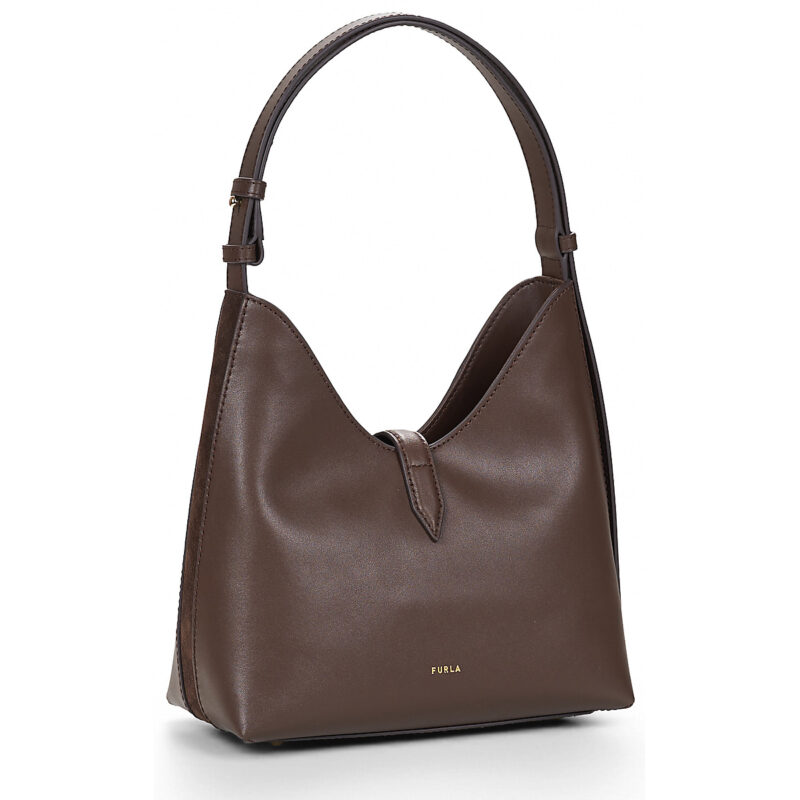 Furla FURLA GOCCIA S HOBO Marrone Borse a spalla Donna - 2