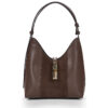 Sac bandouli&egrave;re femme Furla FURLA GOCCIA S HOBO Marron Furla 8050597813769