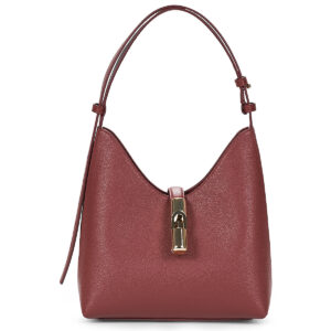 Borsa a spalla donna Furla  FURLA GOCCIA S HOBO  Rosso Furla 8050597813837