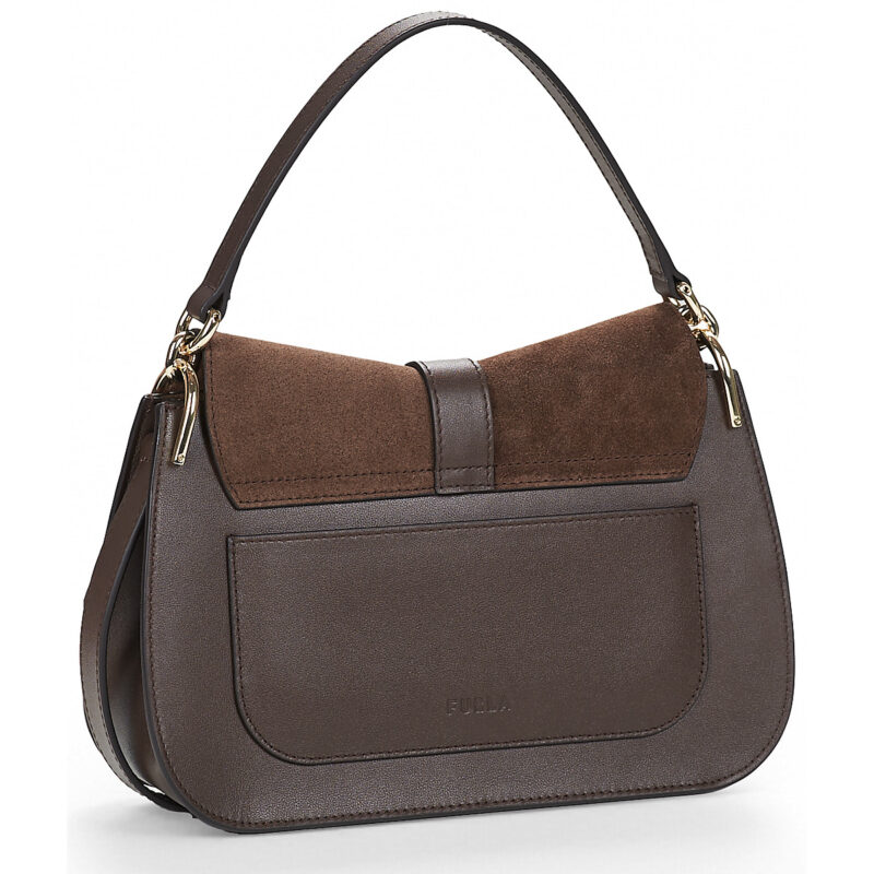 Donna Furla FURLA FLOW M TOP HANDLE Marrone Borsetta Donna - 2