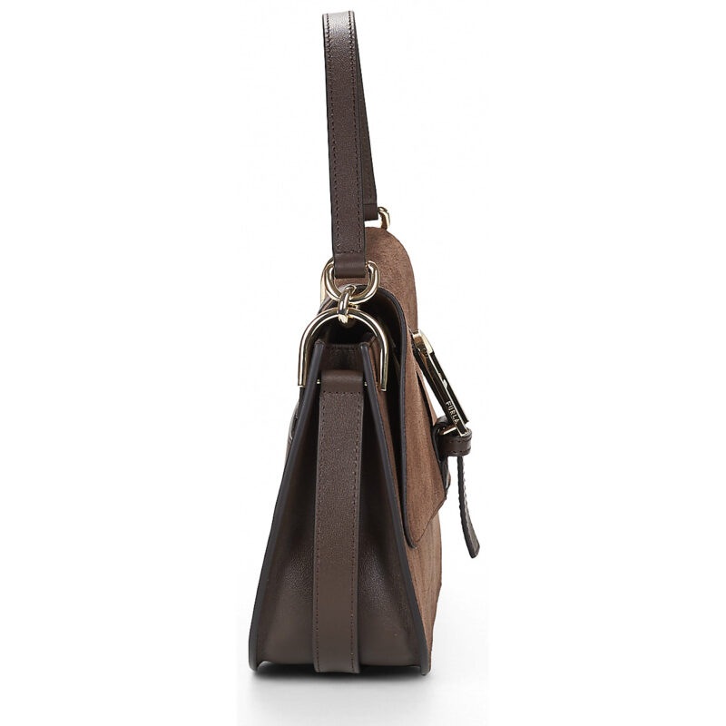 Donna Furla FURLA FLOW M TOP HANDLE Marrone Borsetta Donna - 3