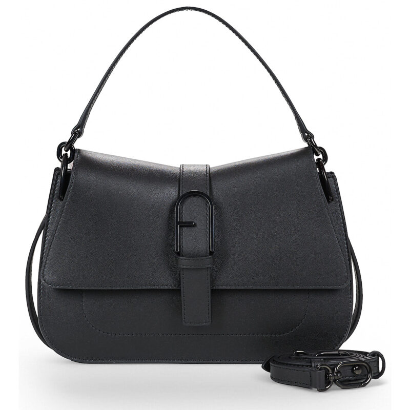 Donna Furla FURLA FLOW M TOP HANDLE Nero Borsetta Donna - 1
