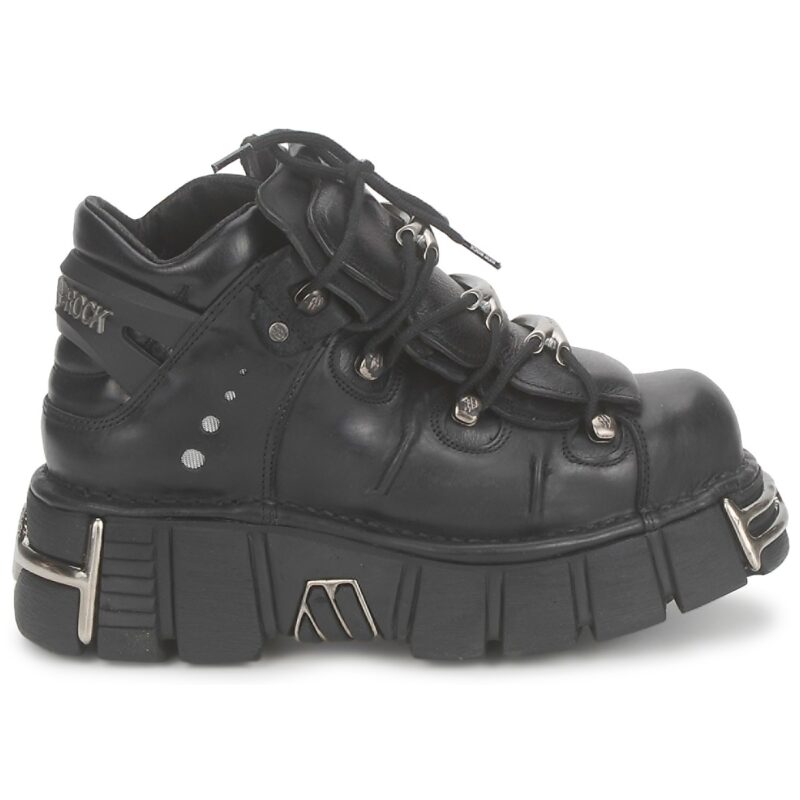 New Rock EVIL Black Derby Damen - 2